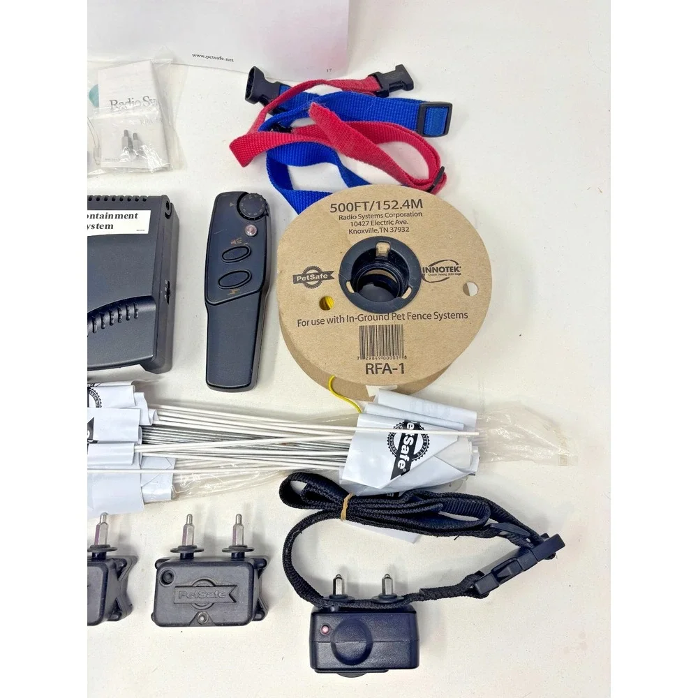 PetSafe In-Ground Dog Fence Partial System Lot Wire Collars Remote